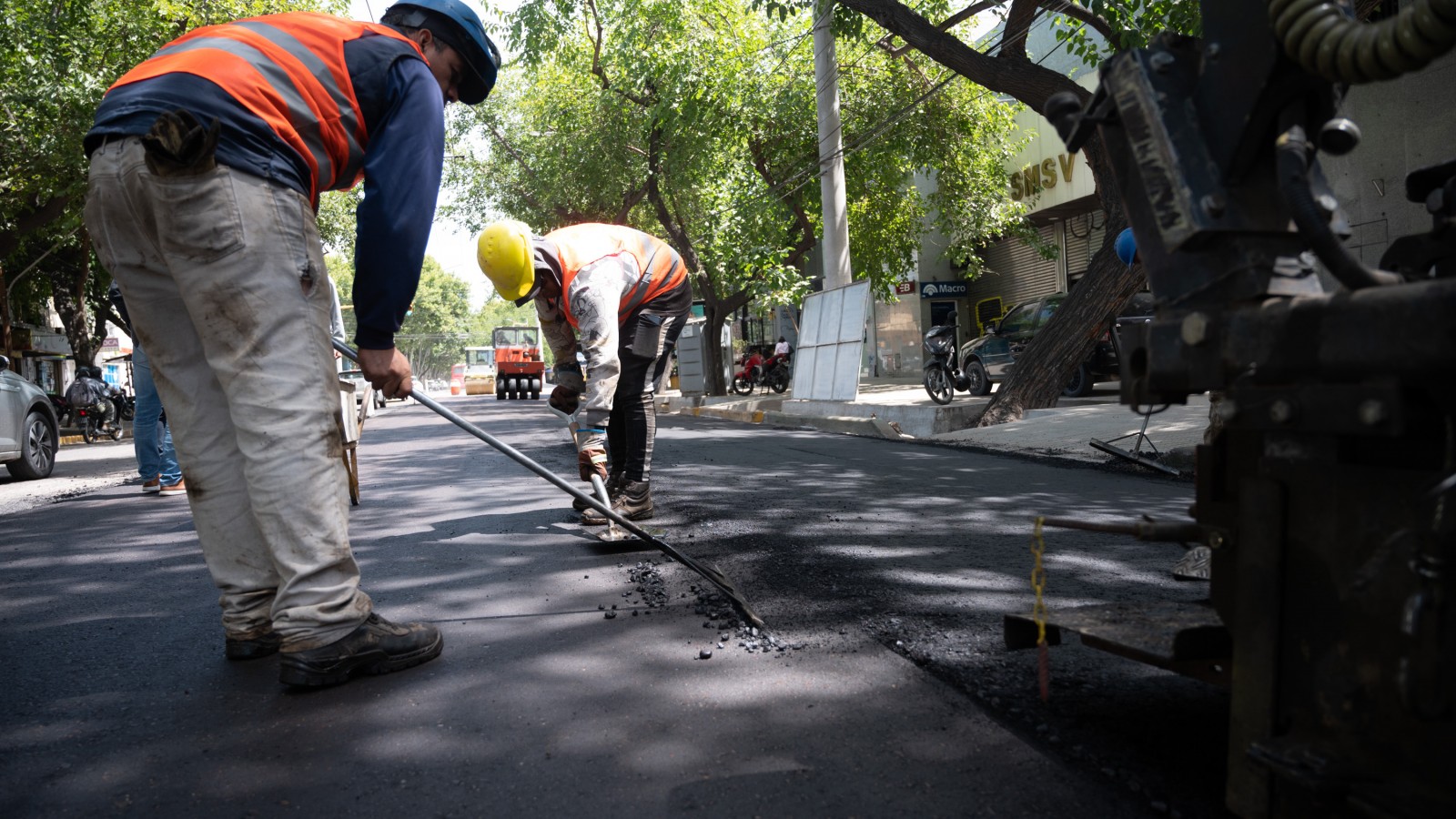 La Ciudad continúa el mejoramiento de calles en el marco de su Plan de obras