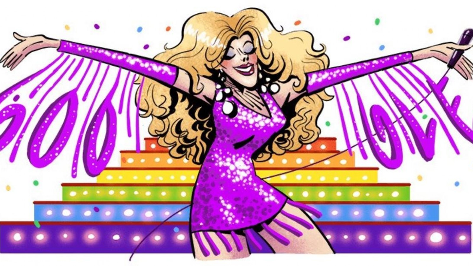 Google le rinde homenaje a la actriz Francis, mientras Milei despide 90 trabajadoras trans