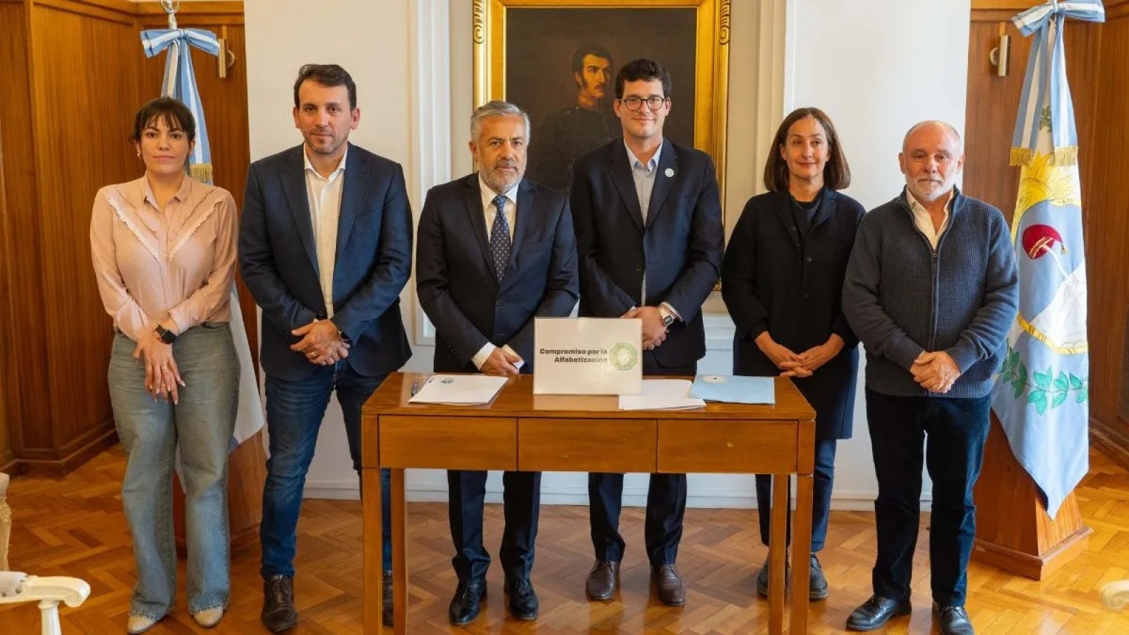 "Compromiso por la Alfabetización" el acuerdo que firmó Mendoza para mejorar los niveles de educación