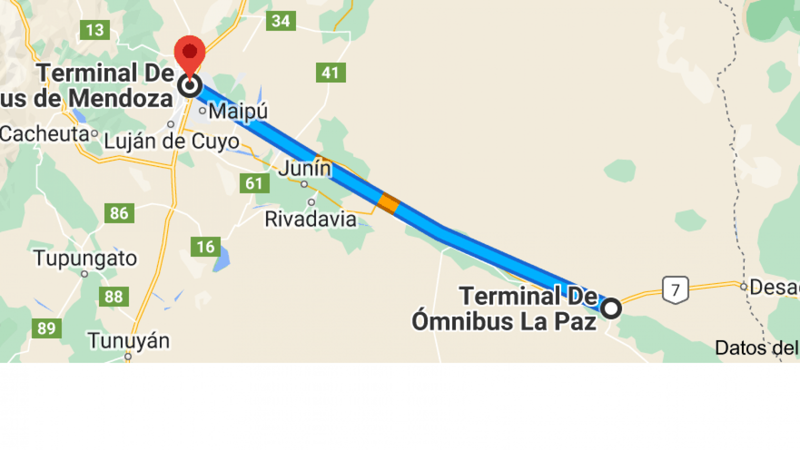 Padres de estudiantes de la zona Este de Mendoza, reclaman por el transporte