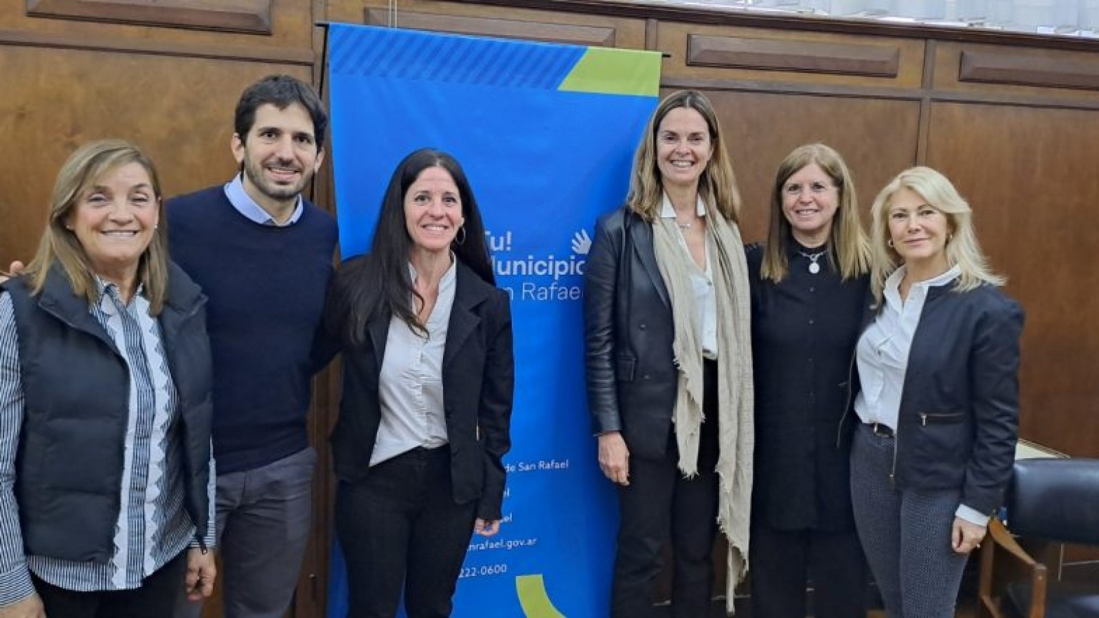 Autoridades nacionales de la Asociación Conciencia llegaron a San Rafael para fortalecer el trabajo del municipio