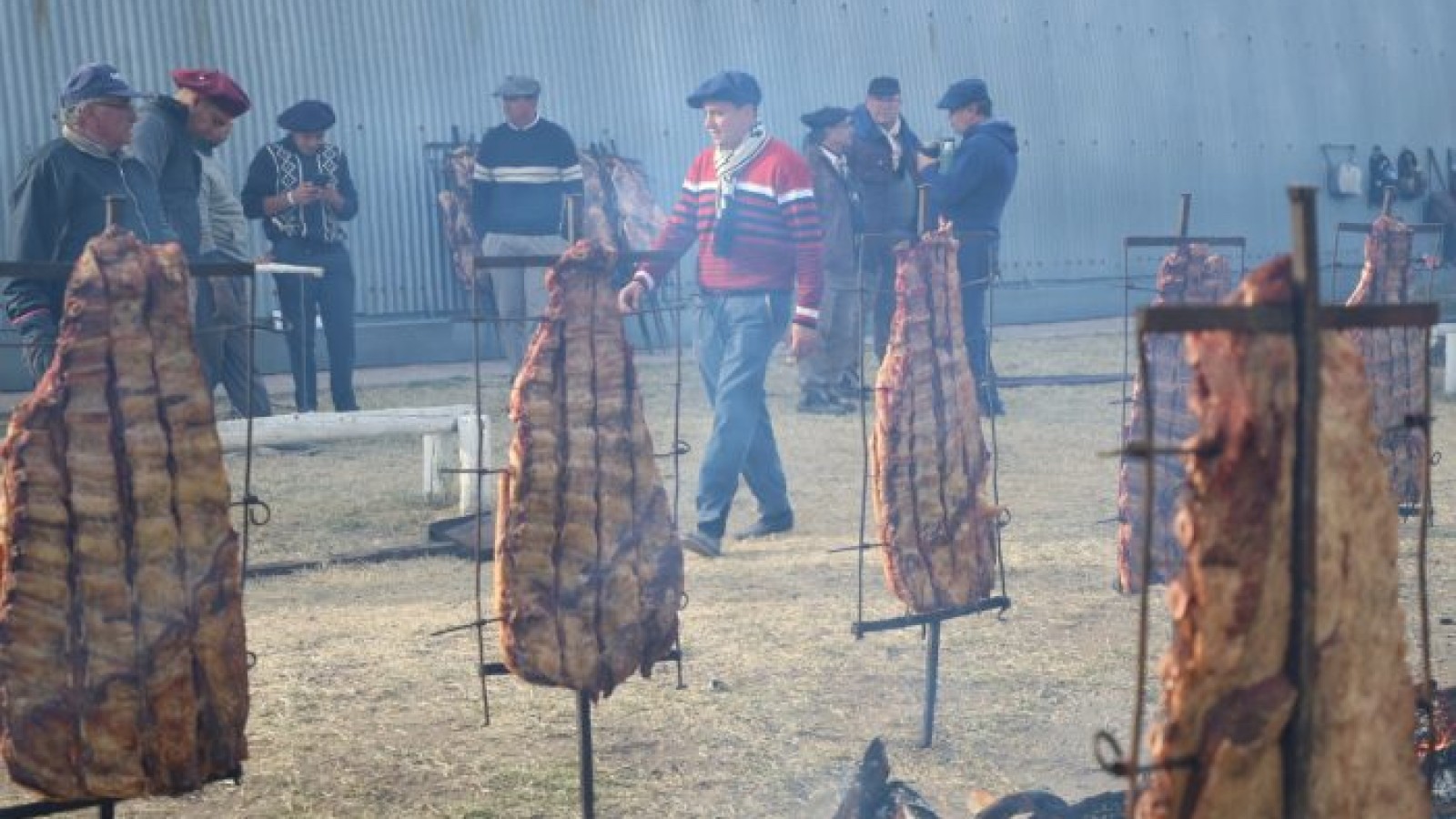 La ganadería de zonas áridas celebró su tradicional almuerzo.