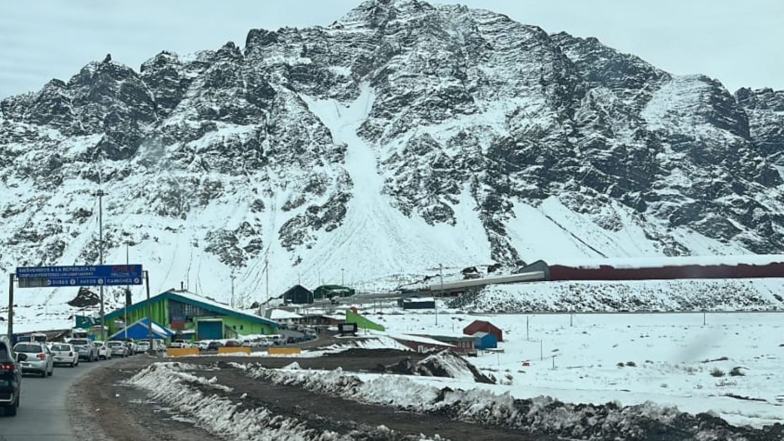 Cierran el Paso Fronterizo Cristo Redentor