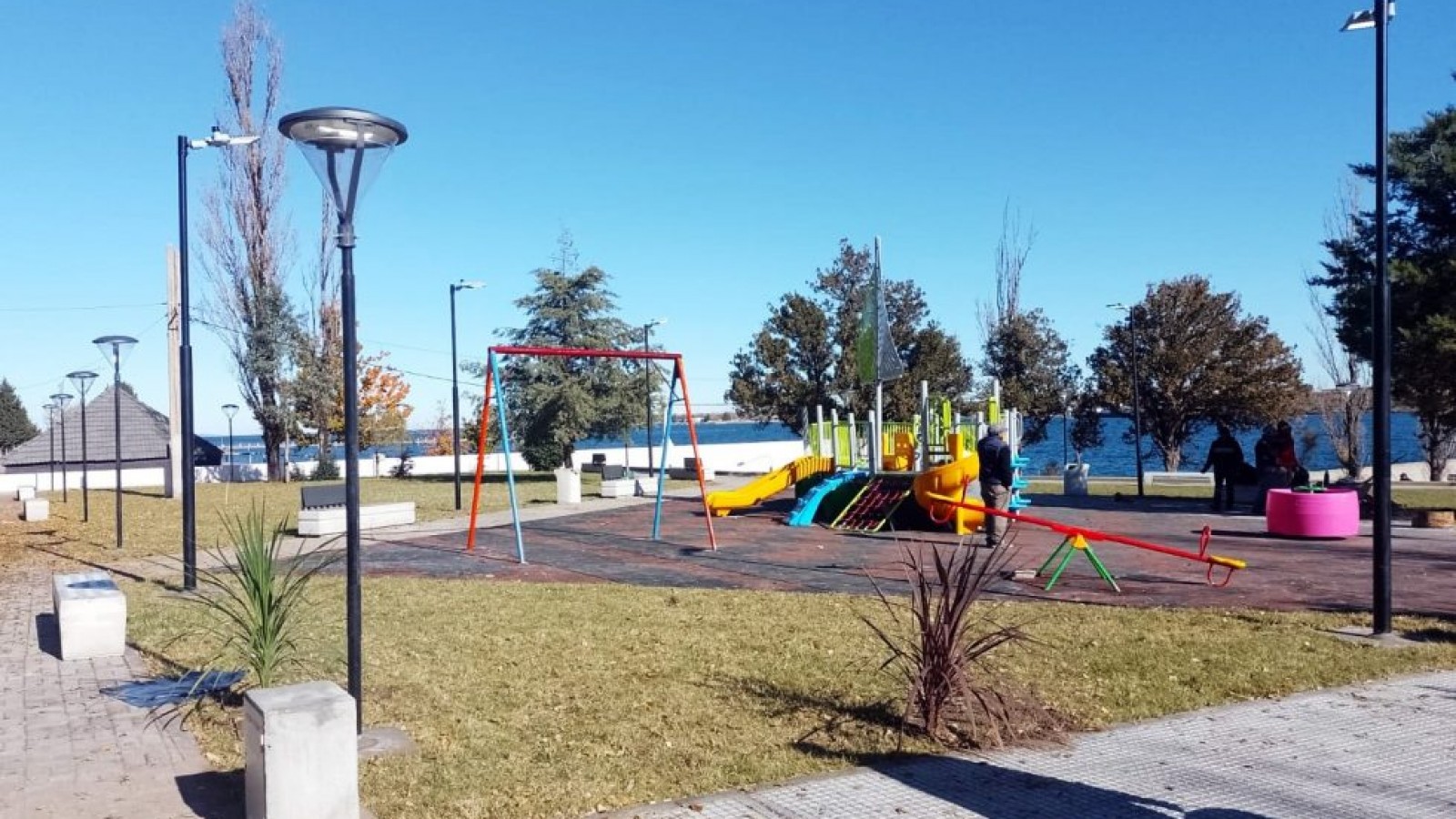 El Nihuil inaugura su nueva plaza