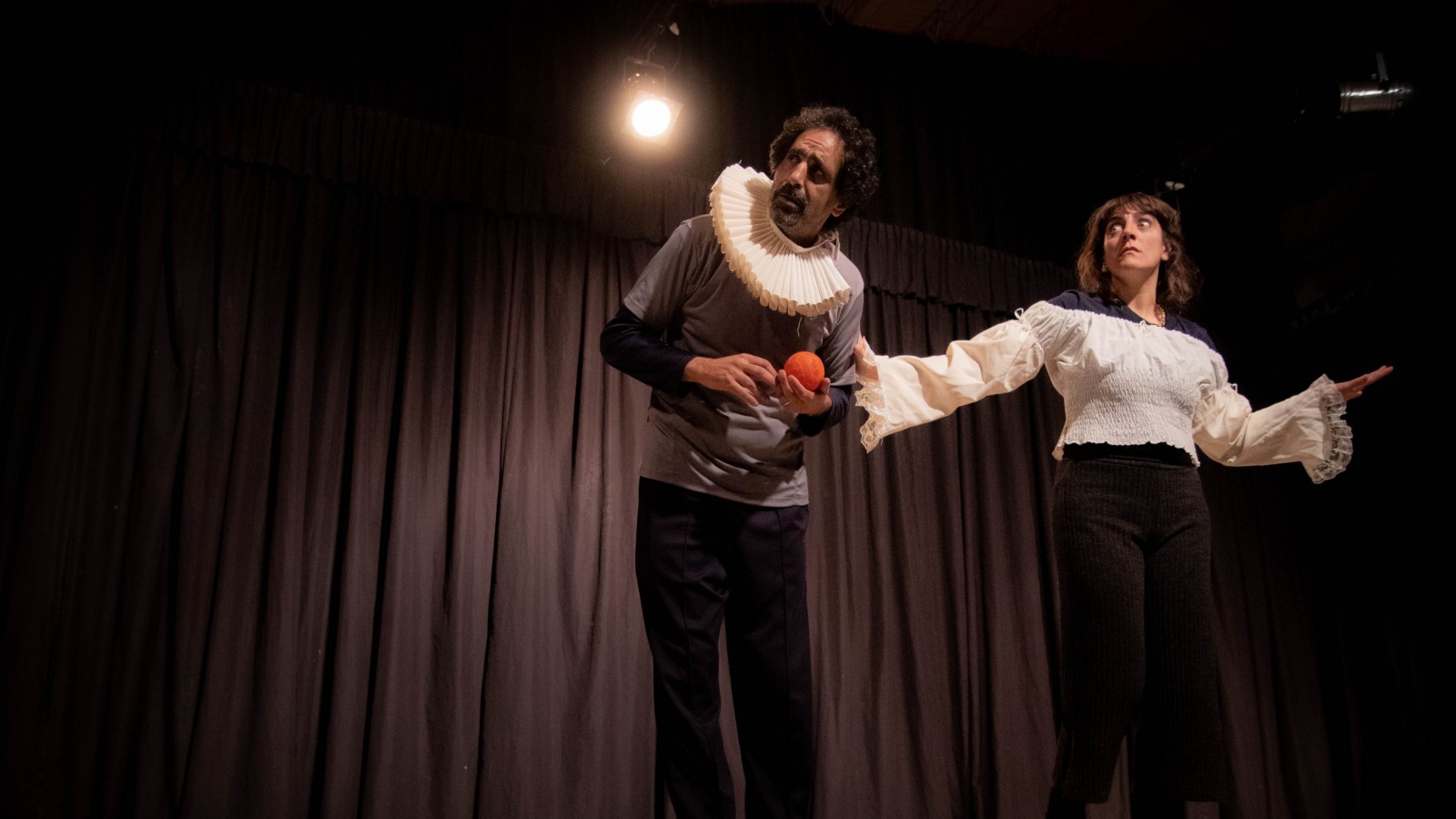 El elenco de sol a sol estrena "La Conquista" en el Teatro Independencia