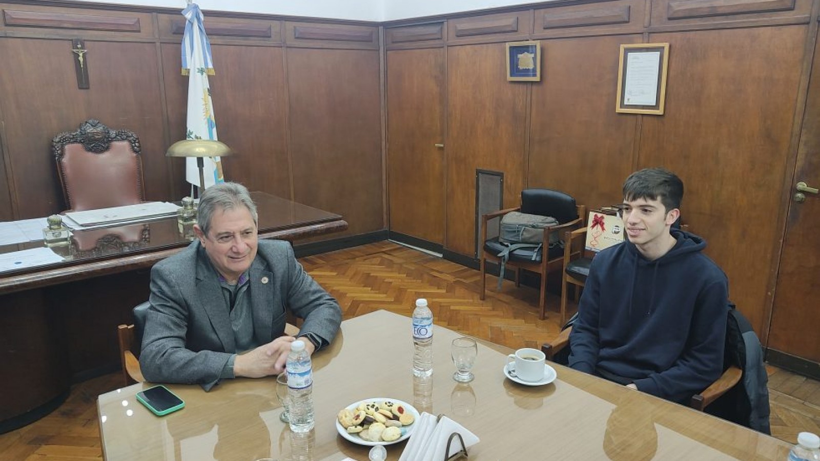 Omar Félix reconociò a Santiago Lorenzo tras confirmarse su participación en las Olimpiadas de Parìs