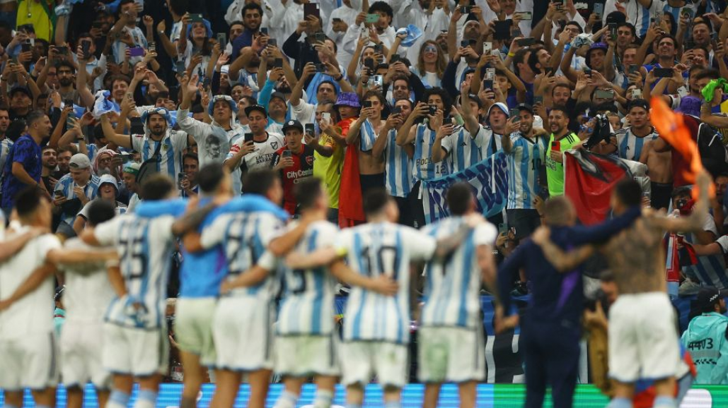 Argentina goleó a Croacia y es finalista del Mundial