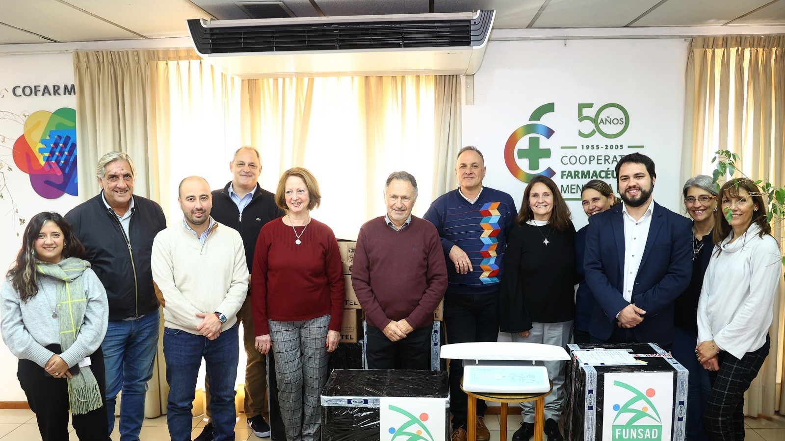 CoFarMen dona equipamiento tecnológico para la salud