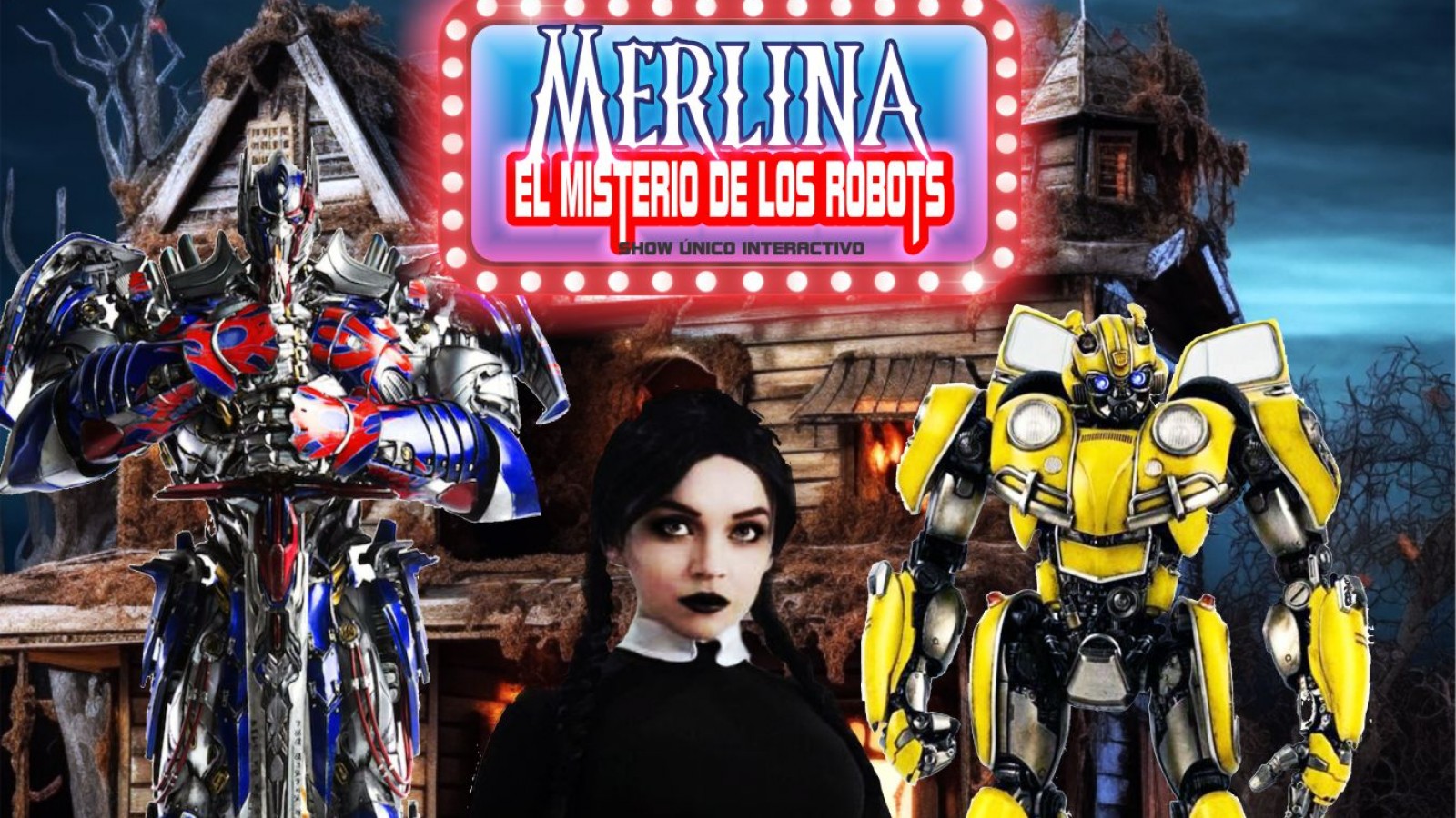 Llega Merlina el misterio de los robots a las vacaciones de Invierno