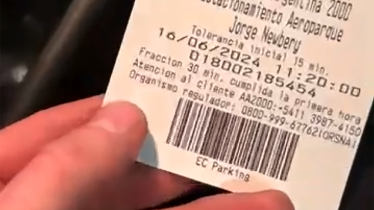 Aeroparque: dejó su auto 10 días en el estacionamiento y el precio final lo sorprendió
