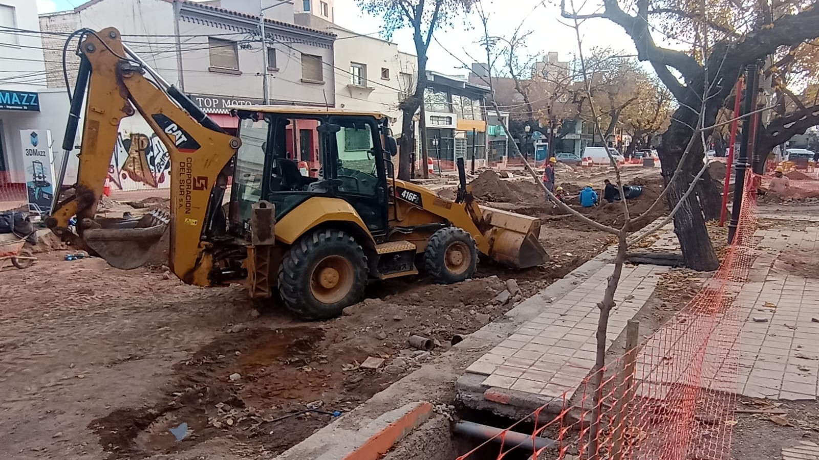 Estado de las calles de la Ciudad por obras en calzada desde Aysam