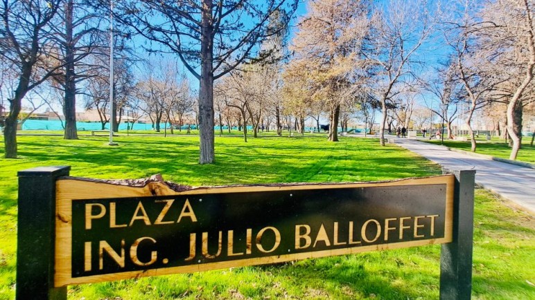 Así luce la Nueva Plaza Balloffet y su playón deportivo a días de la inauguración