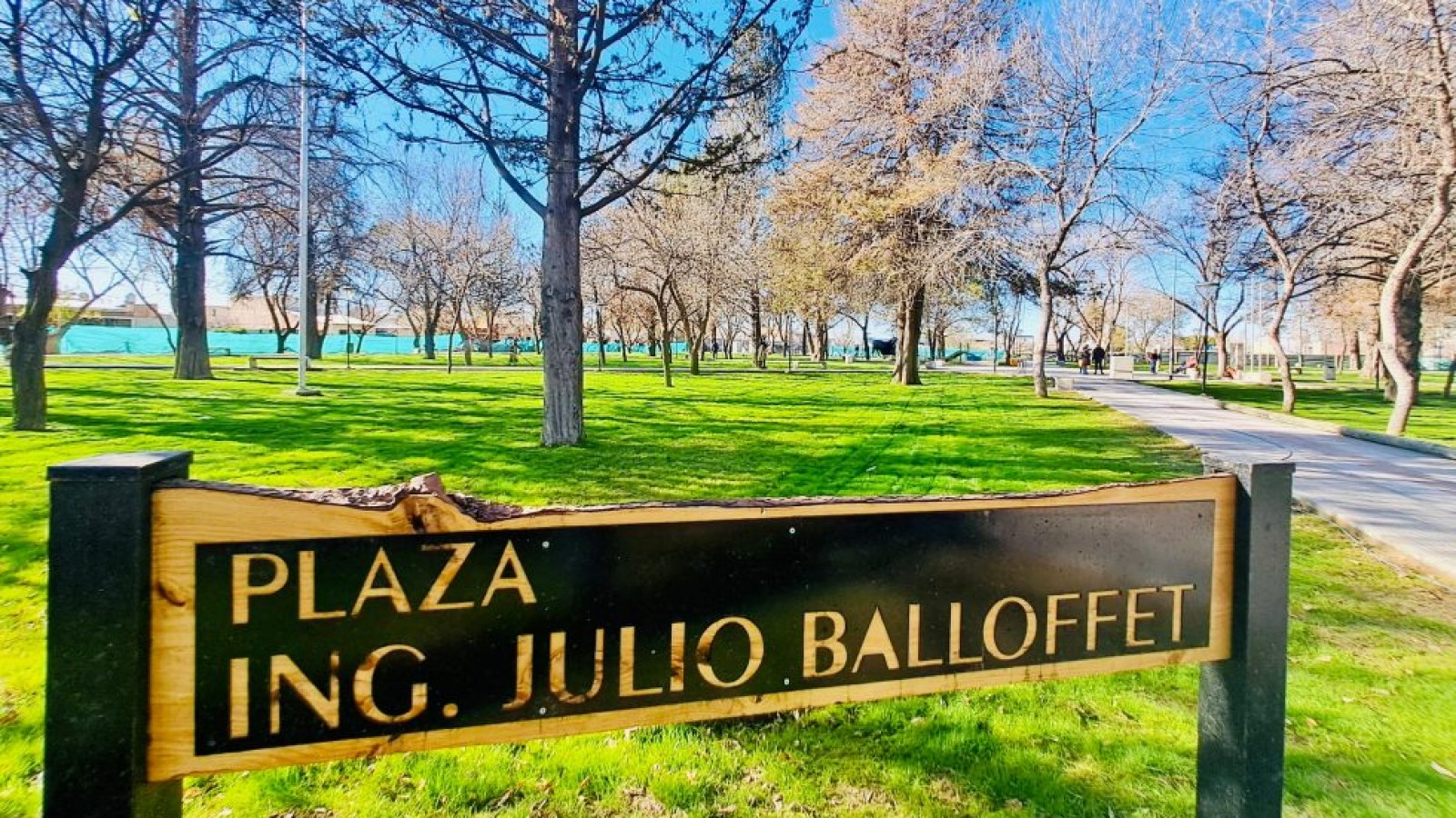 Así luce la Nueva Plaza Balloffet y su playón deportivo a días de la inauguración