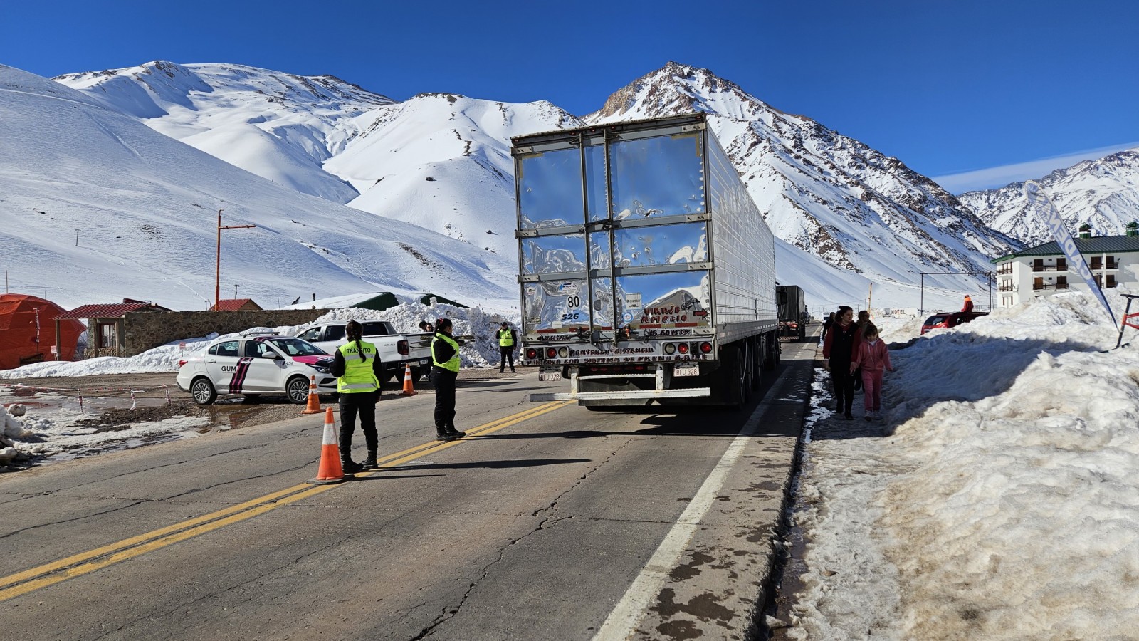 Operativos de seguridad turística en Alta Montaña
