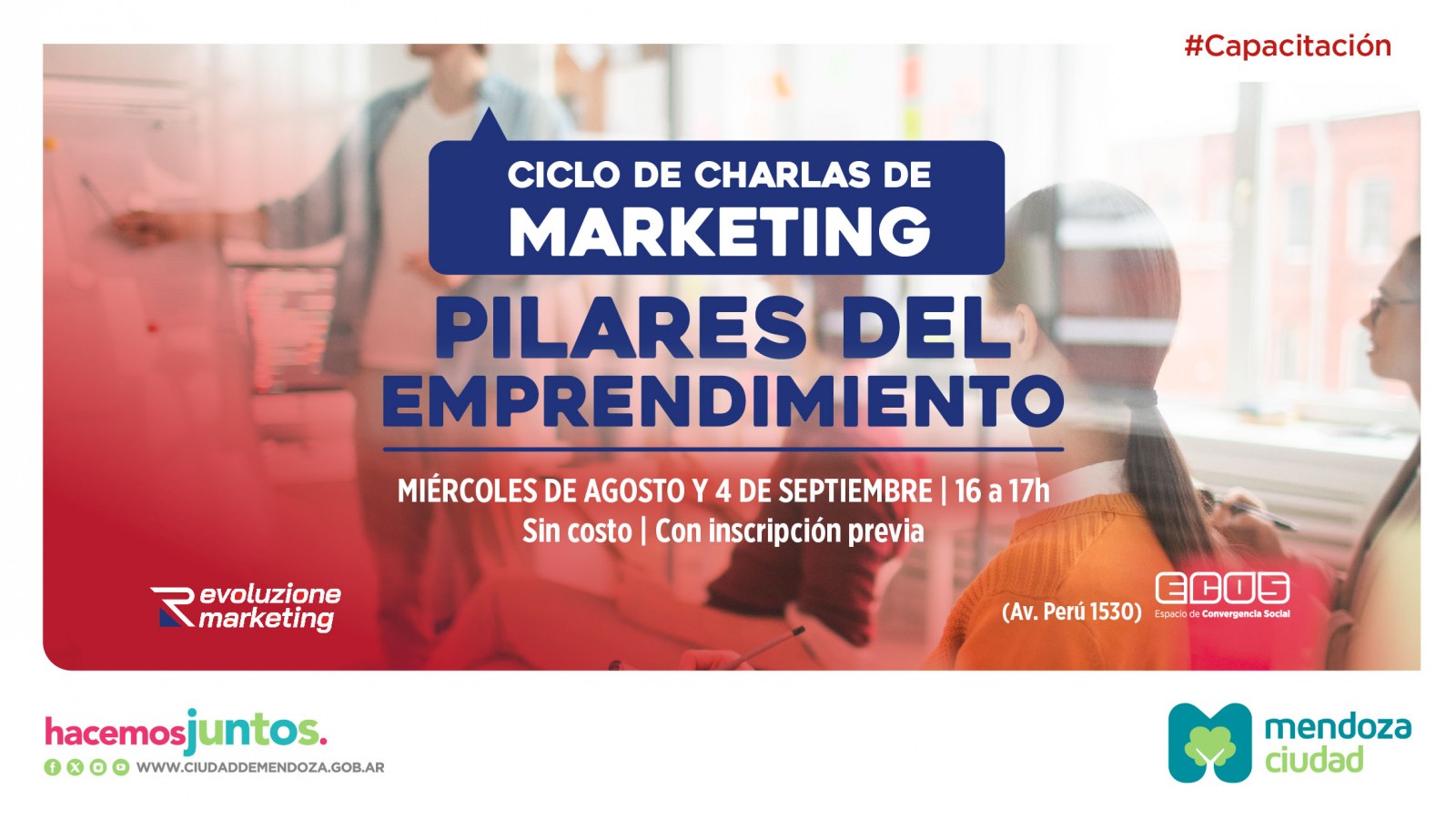 La Ciudad de Mendoza lanzará un ciclo de charlas sobre Marketing