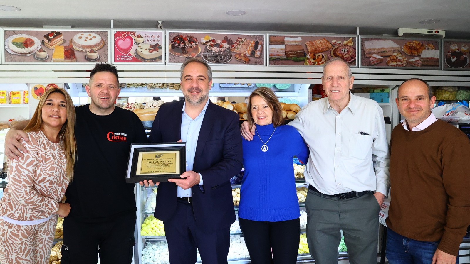 Reconocimiento a la Innovación Comercial para Cristian Di Betta