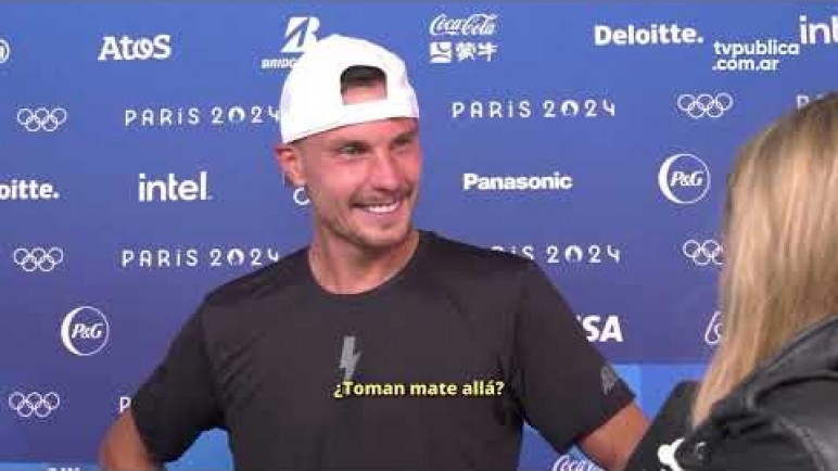 Tenista húngaro se declara fan del mate: "Leo Messi toma mate y parece que le funciona".