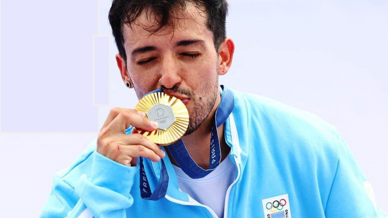 Bicicleta, Oro y la primera alegría Argentina la obtuvo "Maligno" Torres, nacido en Bolivia