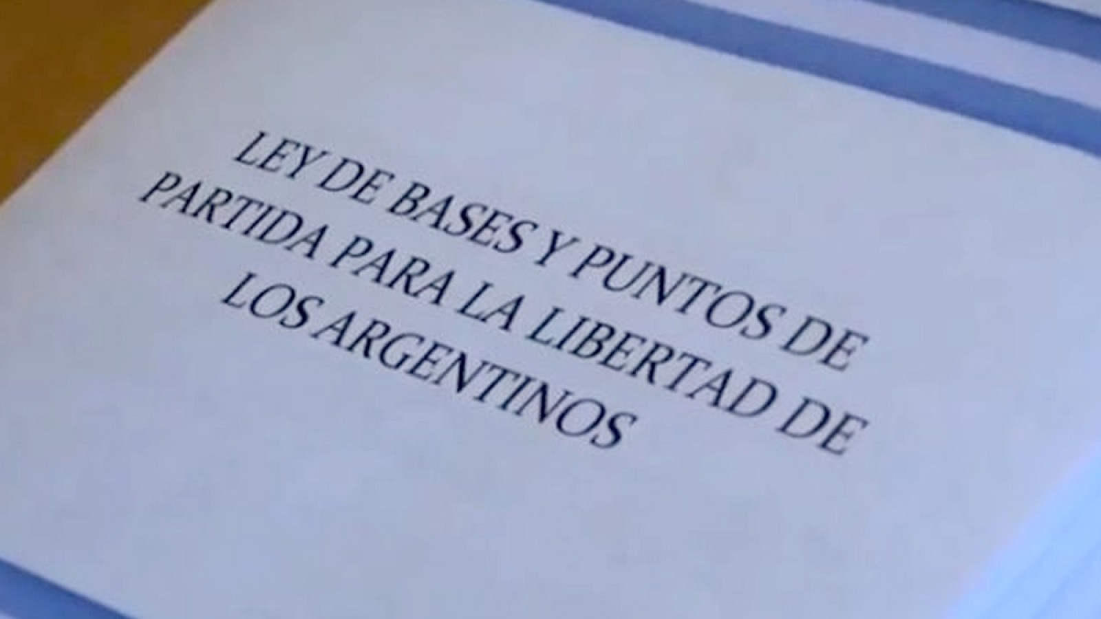 El gobierno de Milei reglamentó la primer parte de la Ley Bases