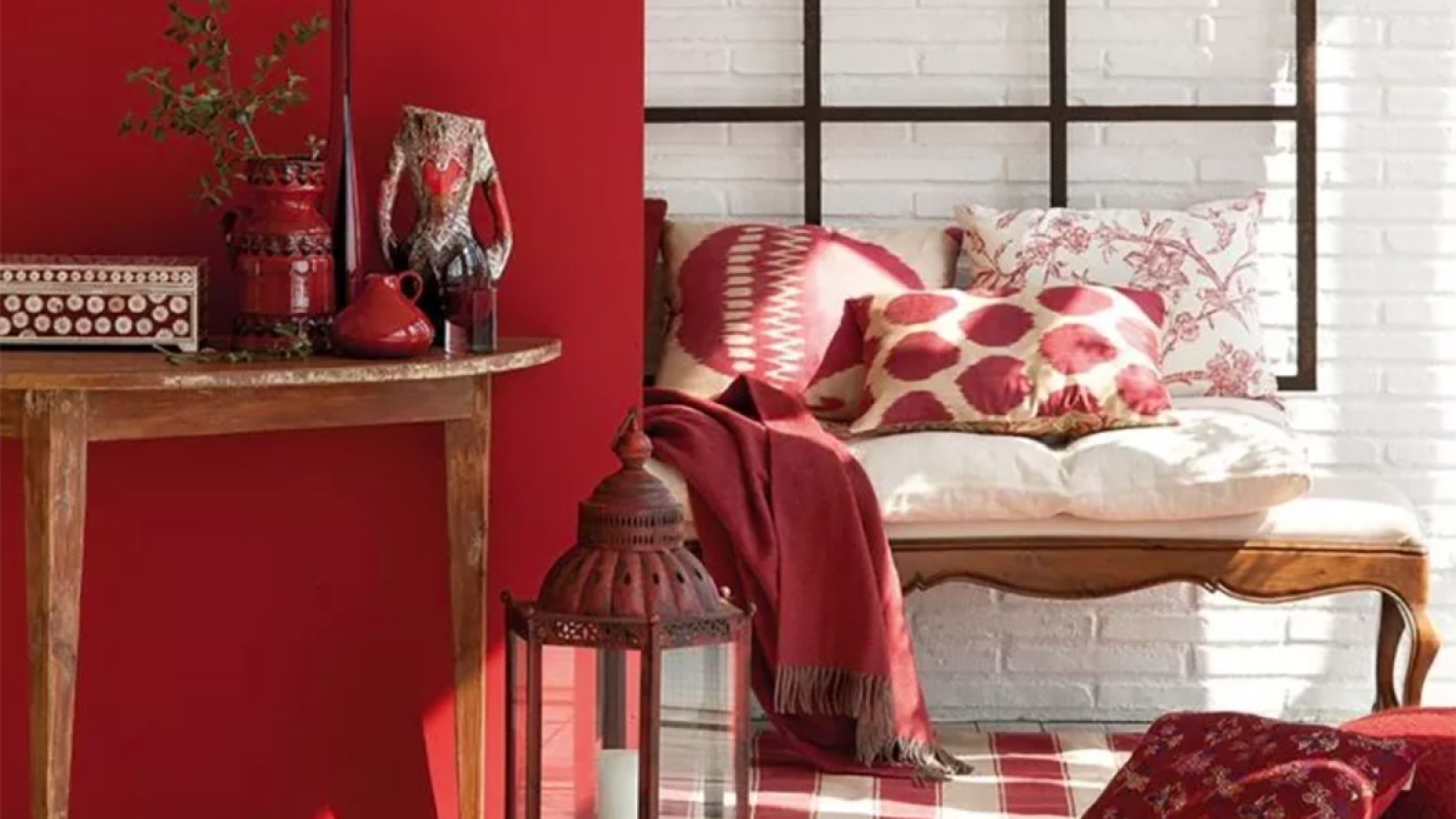 El poder del fuego: cómo el color rojo transforma tus espacios