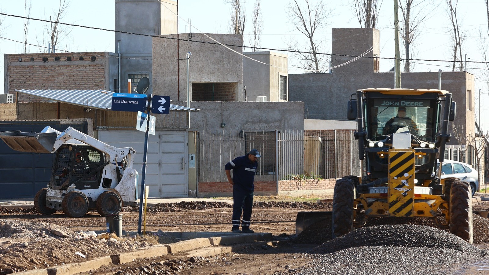 Concluyen Importantes Obras de Infraestructura en el Barrio Manoni de Coquimbito