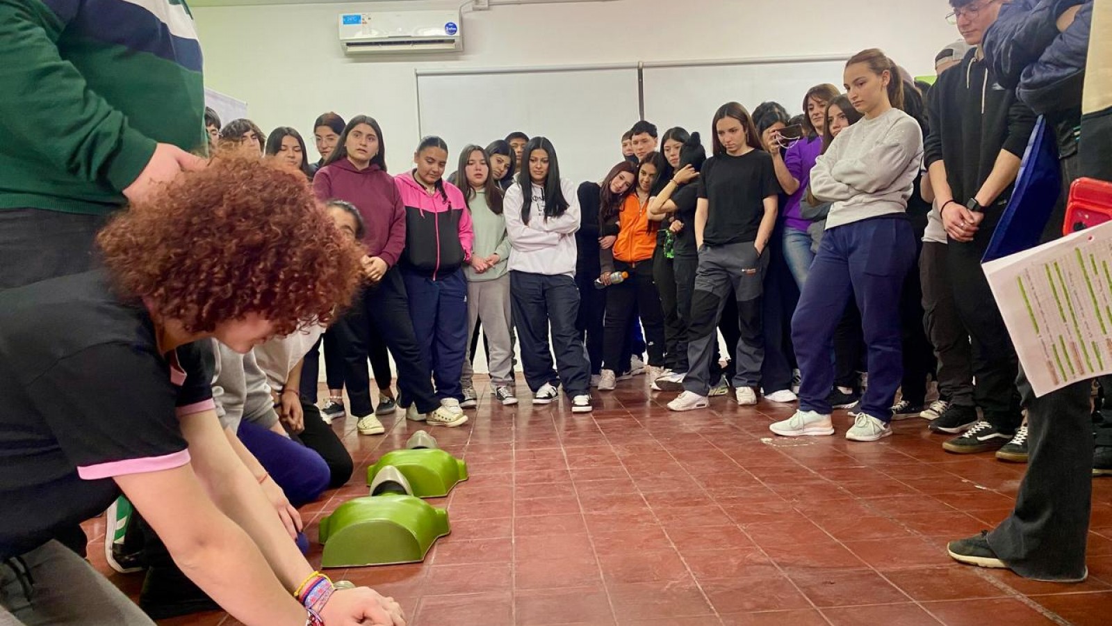 La Ciudad brindó capacitaciones de RCP y primeros auxilios