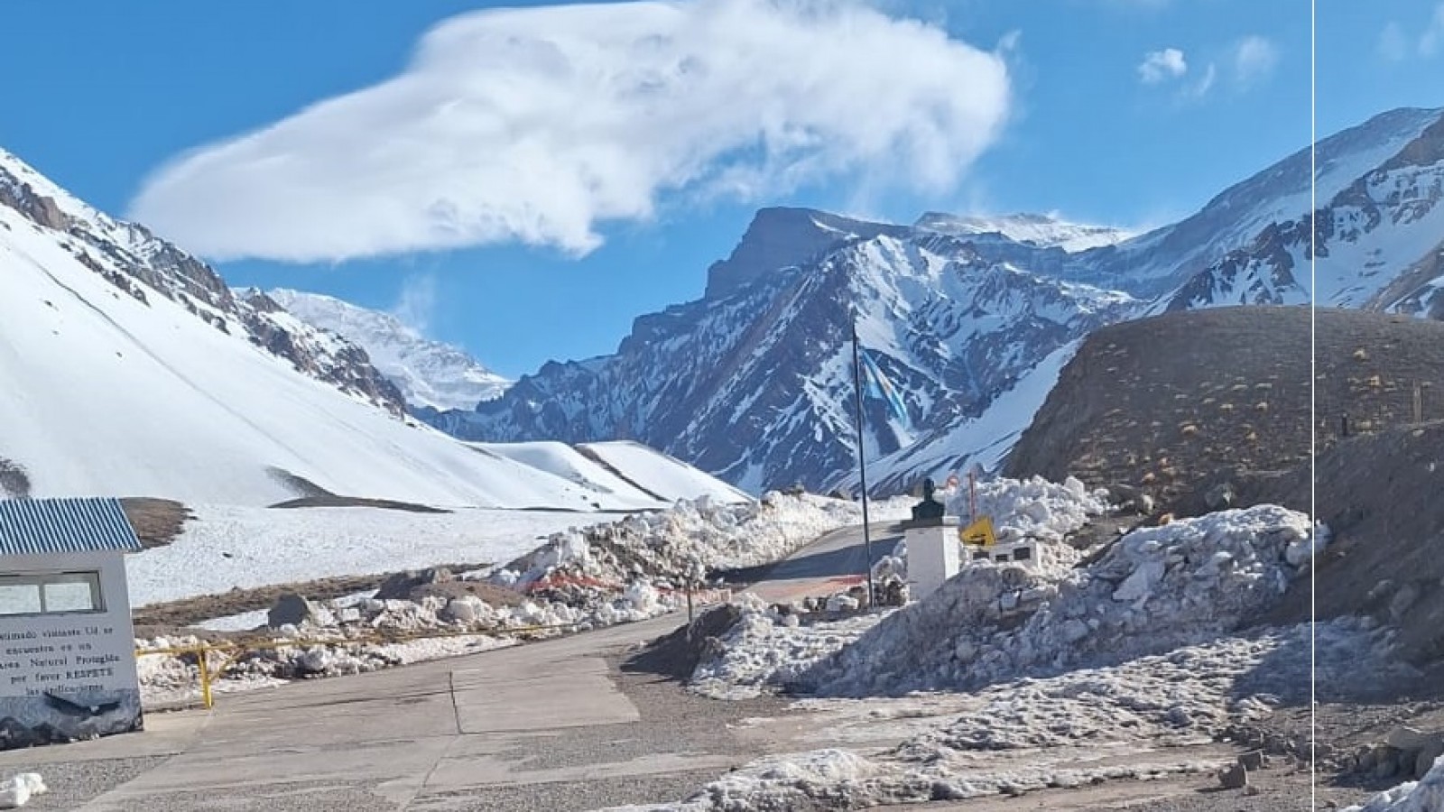 Cierran el Túnel Internacional Los Libertadores