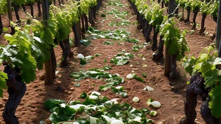 Granizo fuera de temporada