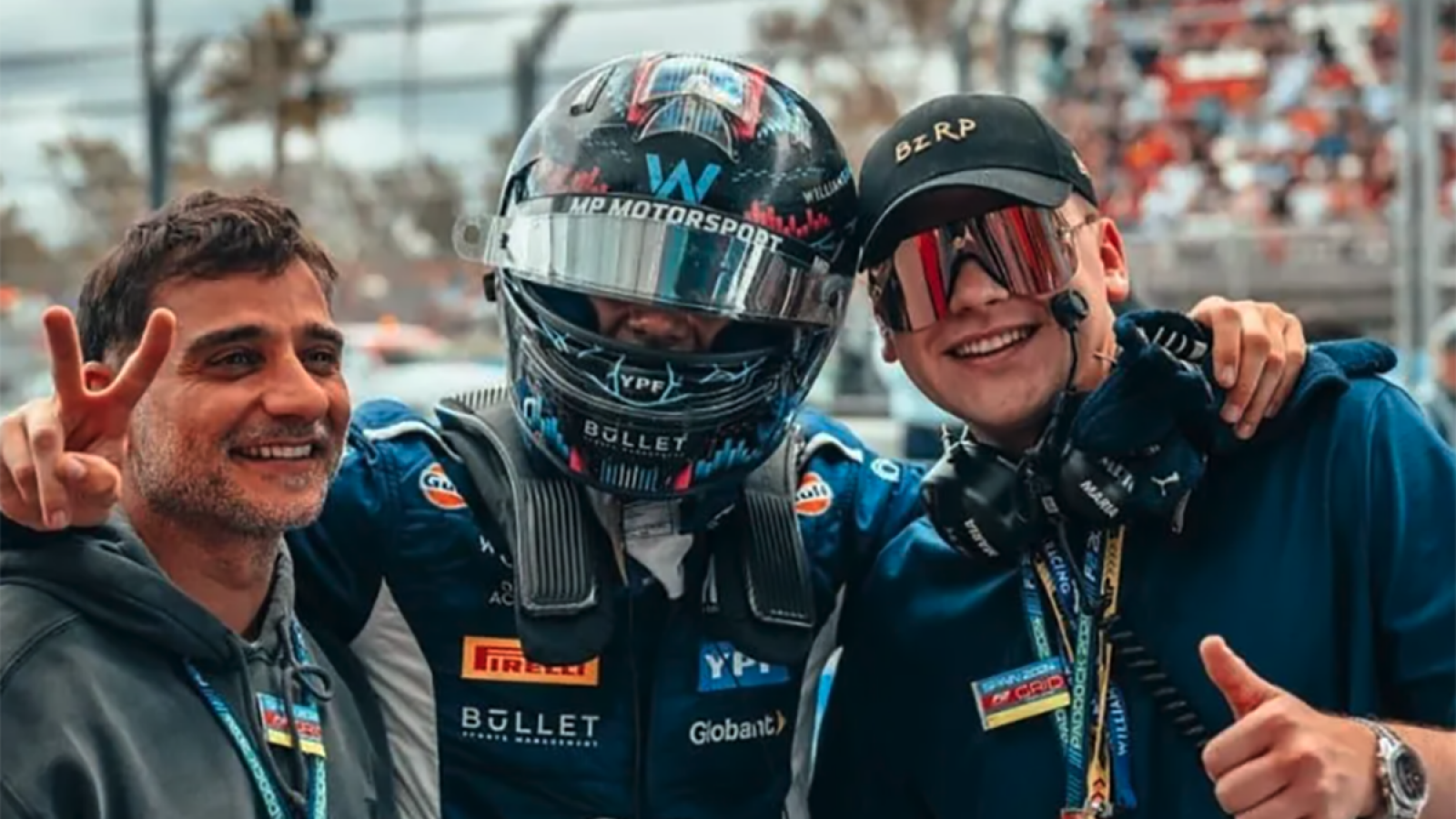 Bizarrap, el motor que ayudó a Colapinto a participar en la F1