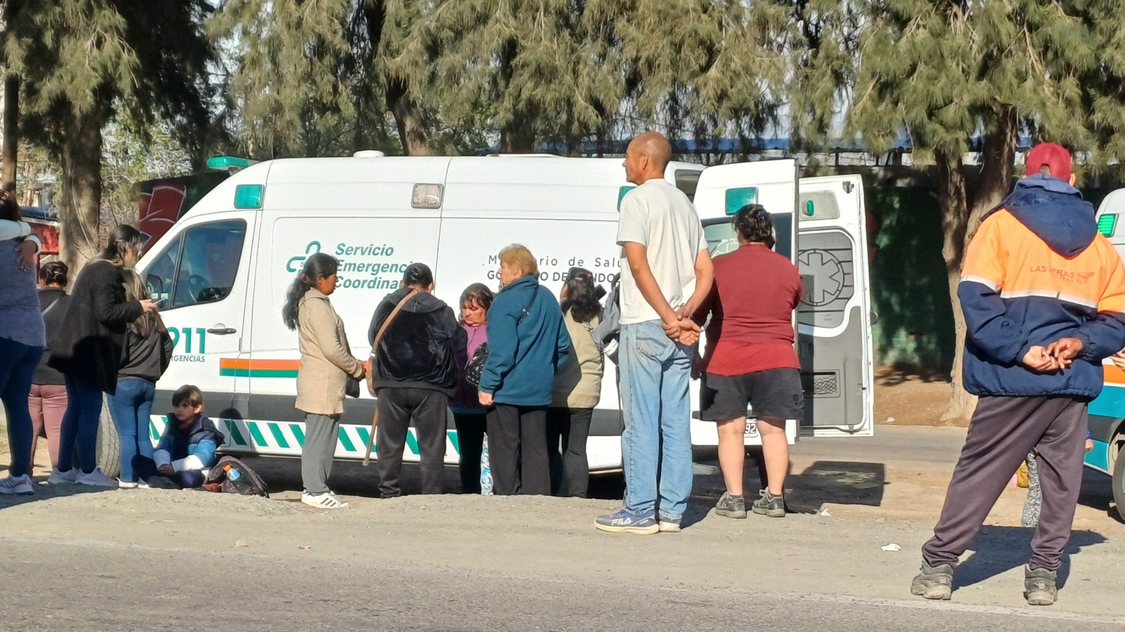 Grave choque en Acceso Norte e Independencia de Las Heras y un relato criminal