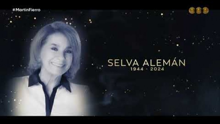 In-memoriam, el momento más emotivo de los Martín Fierro 2024