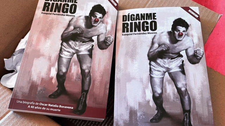 "Díganme Ringo", el libro que narra la vida de Oscar Natalio Bonavena