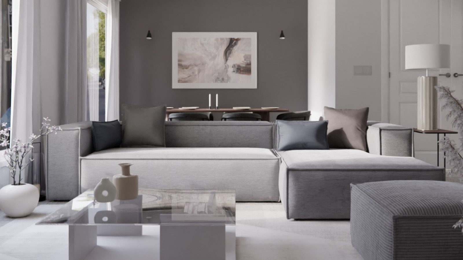 El metal y el color gris: sofisticación y equilibrio en tu hogar