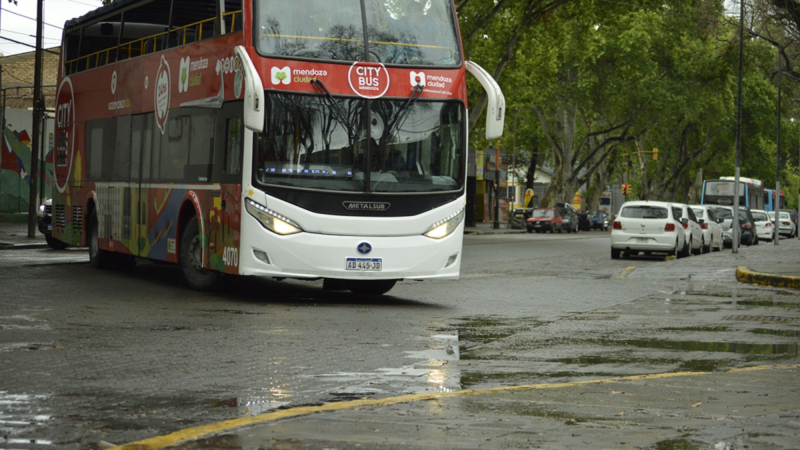 Lluvias continuarán hasta el miércoles y hay alerta naranja en varias zonas de Mendoza