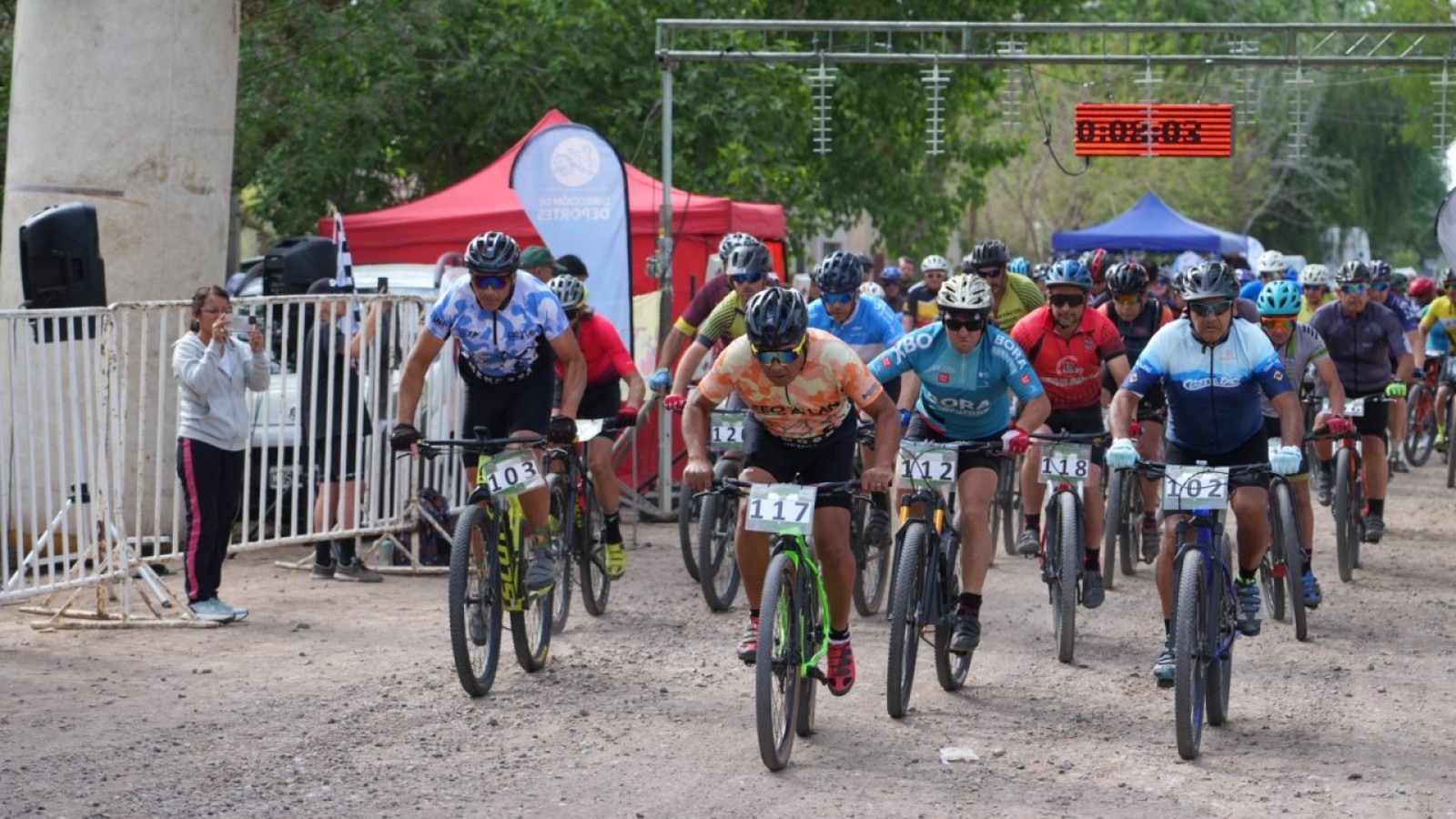 Gran convocatoria en la 8º edición del Rural Bike de Ingeniero Giagnoni