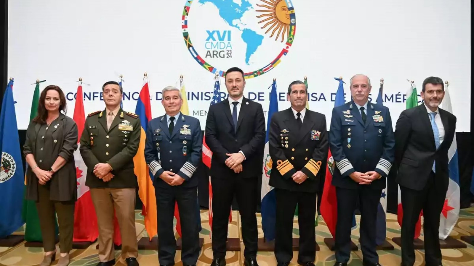 Se realiza en Mendoza la XVI Conferencia de Ministros de Defensa de las Américas