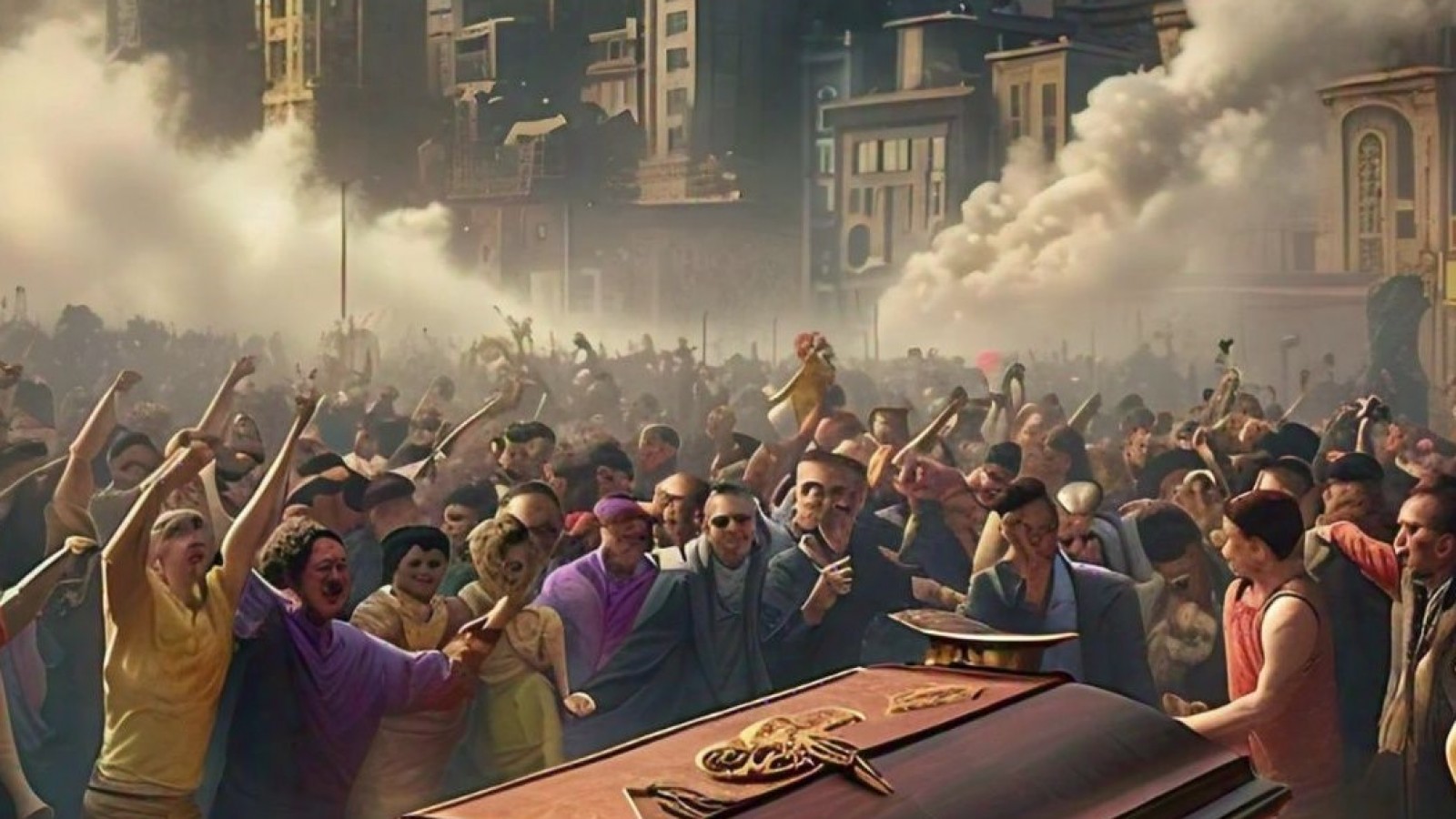 Los féretros como recurso en la política de Argentina