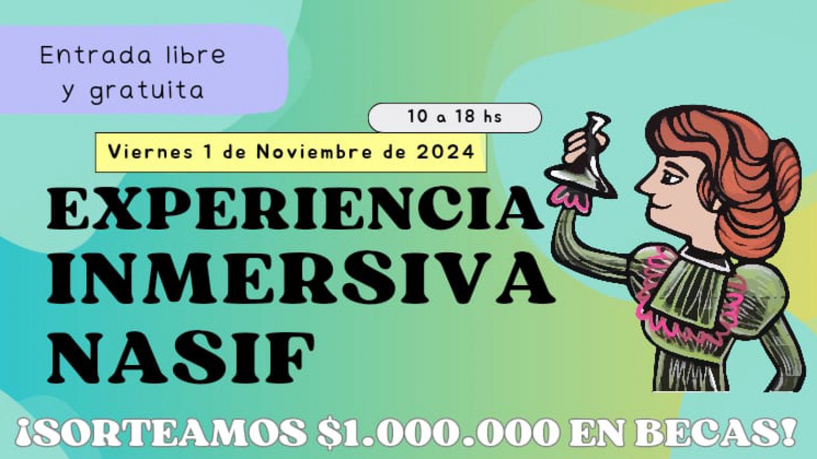 Se viene la Experiencia Inmersiva Nasif para los jóvenes estudiantes
