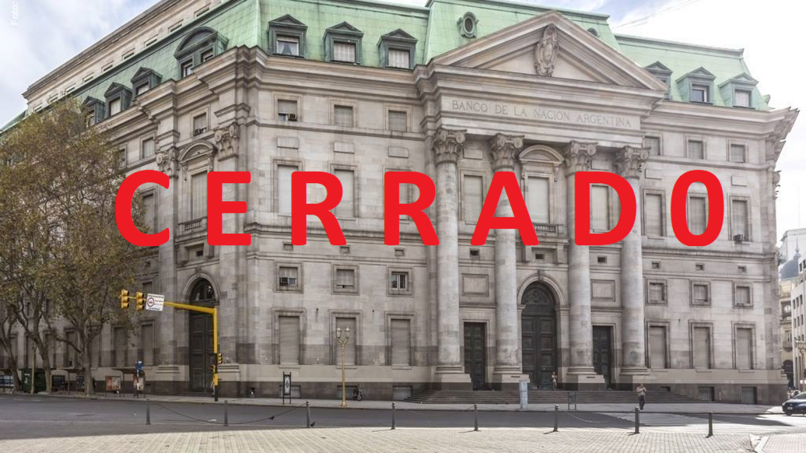 Cierran todos los bancos este miércoles en Argentina