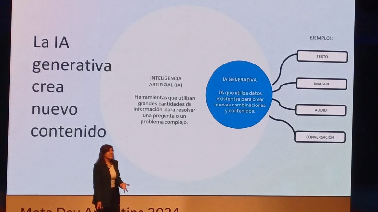 En el Meta Day apareció el presidente Milei en el Centro Cultural ex Kirchner