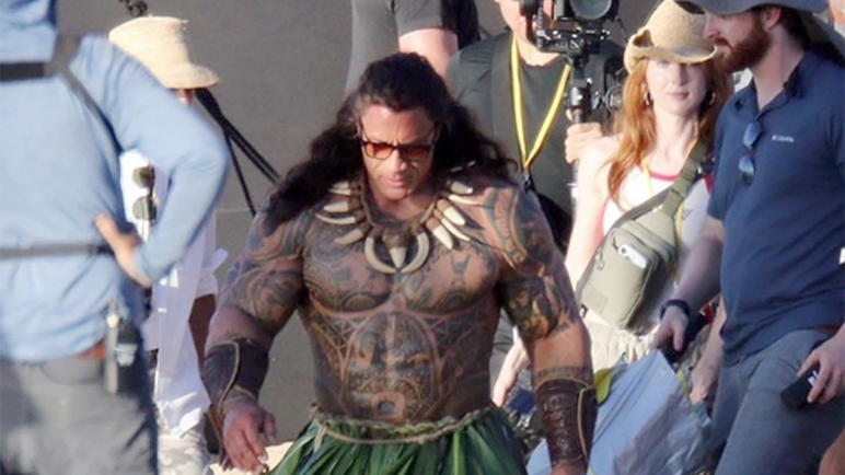 "Es idéntico a Maui": la transformación de Dwayne Johnson para el live action de Moana