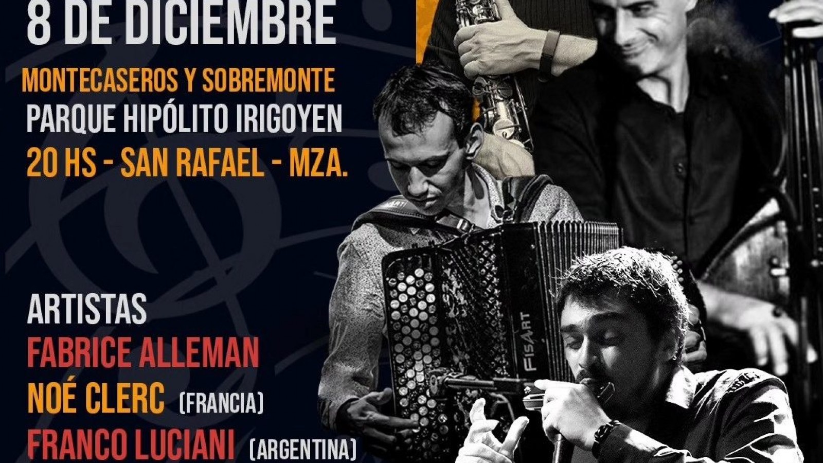 San Rafael será sede del Festival Internacional de Jazz y Vino