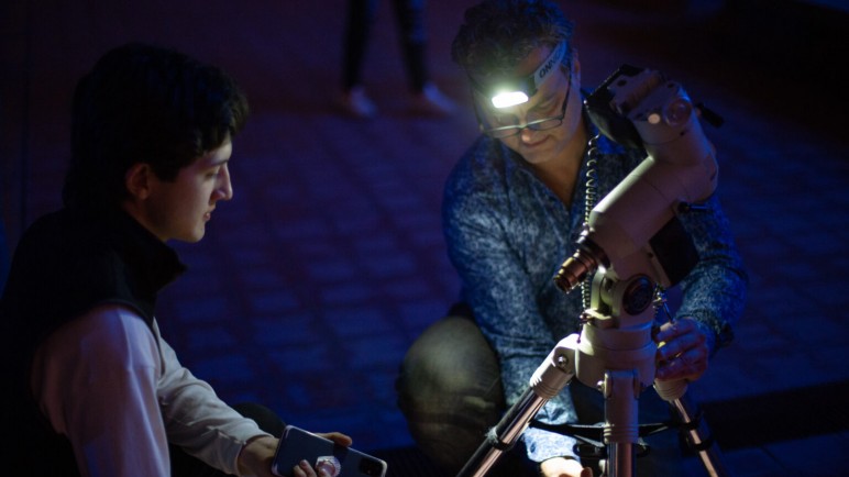 Astroturismo entre viñedos: "Estrellas de Navidad"