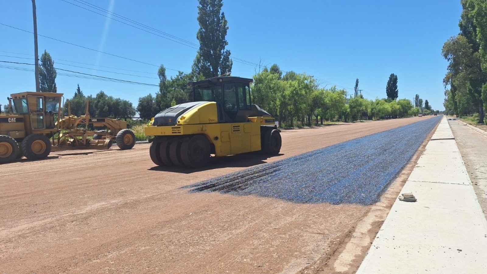 Importantes avances en el nuevo corredor vial de la Avenida Chacabuco