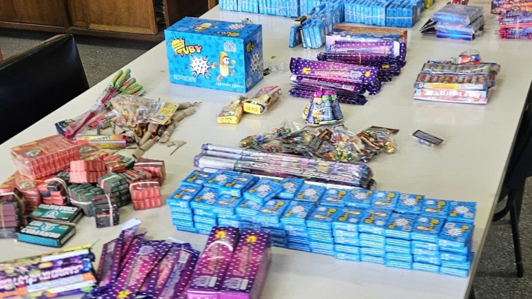 La Ciudad de Mendoza decomisó más de 1.300 unidades de pirotecnia antes de Navidad