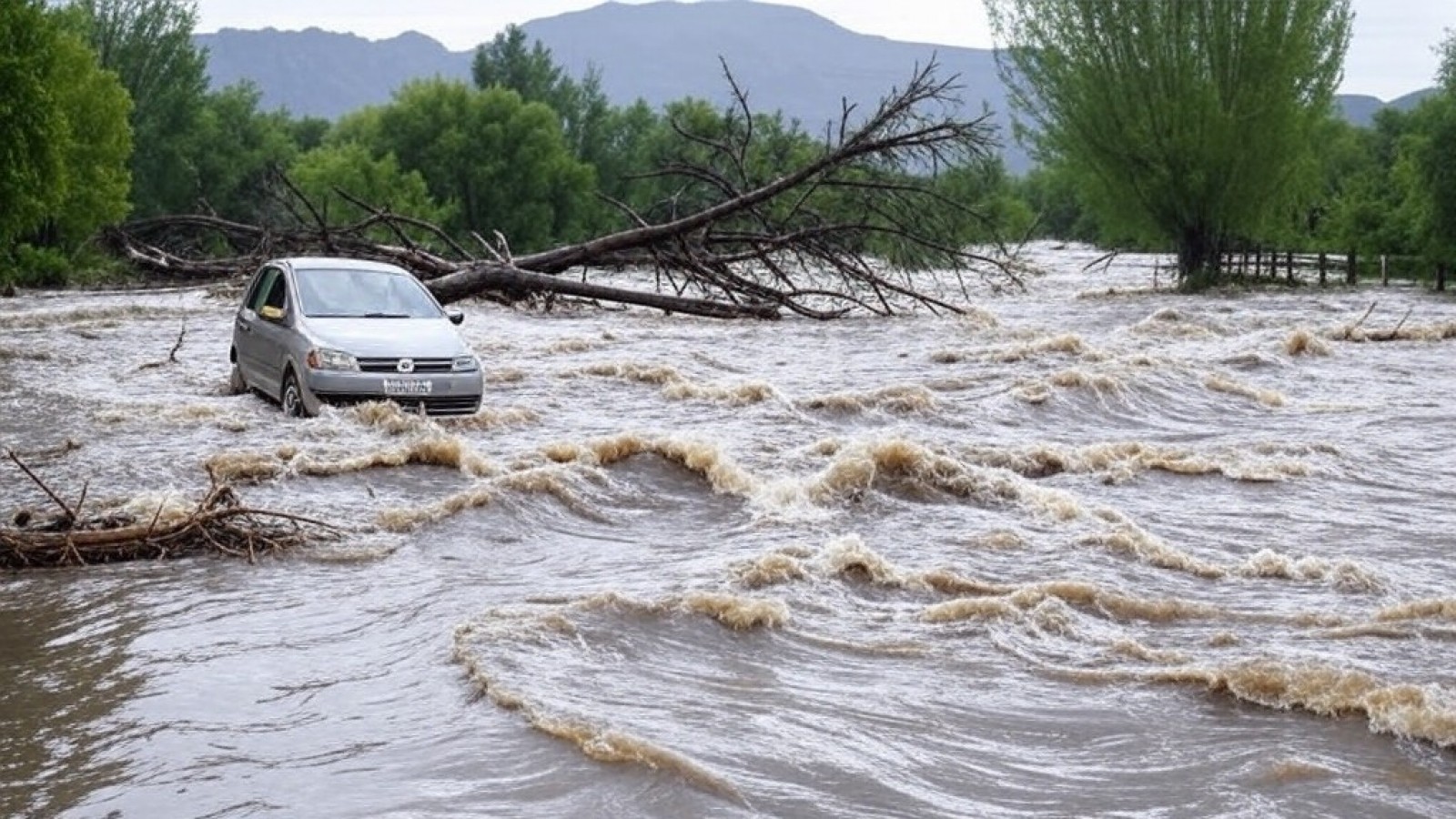Sin agua en barrios de Mendoza por las tormentas en Potrerillos y en otras zonas