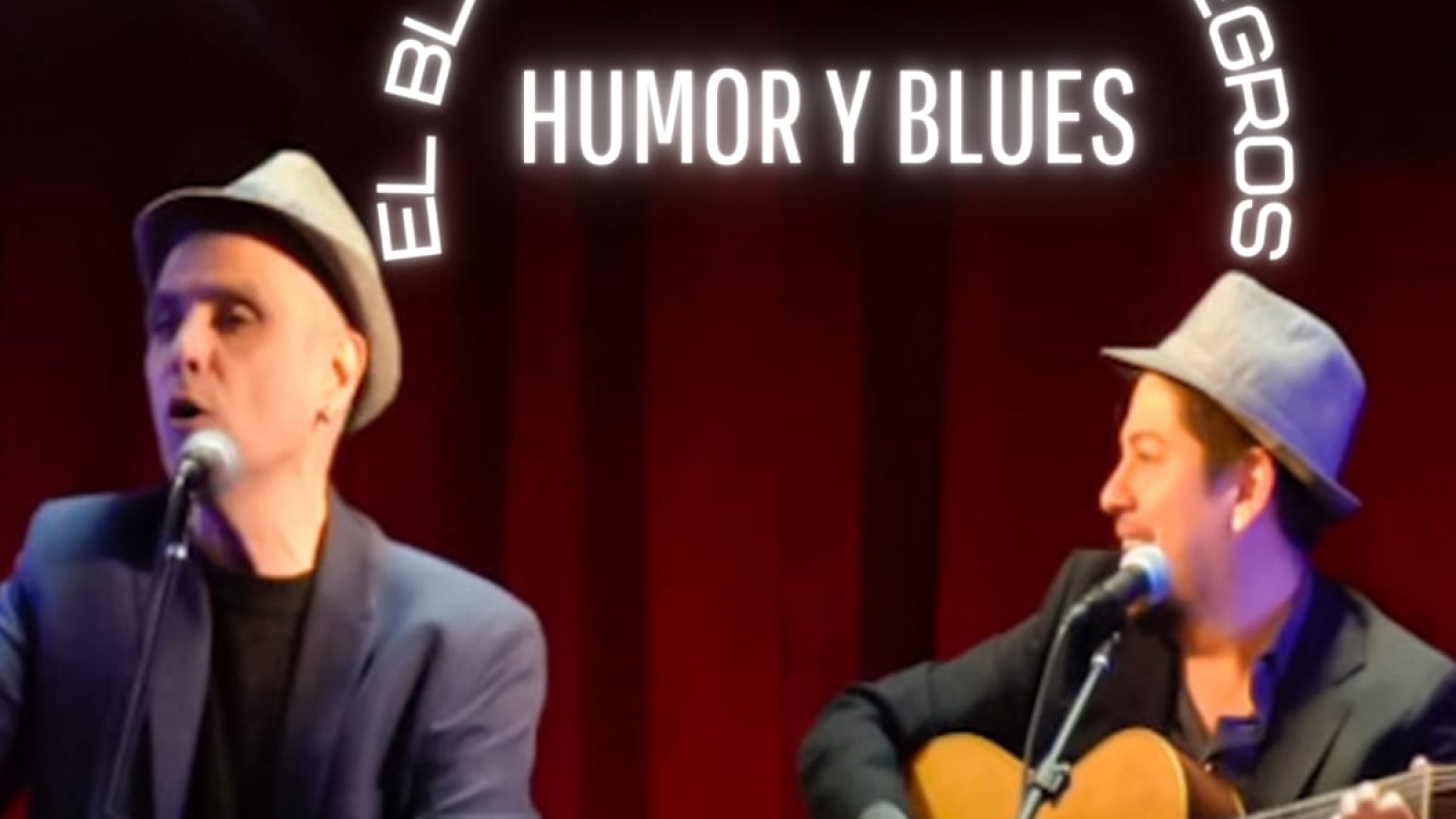 Daniel Aye y Rodrigo Herrera presentan "El blues es cosa de negros" en Cacheuta
