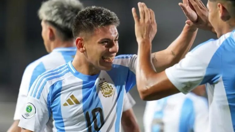 Histórico: Argentina abrumó a Brasil en el Sudamericano Sub 20, a pesar de Bullrich