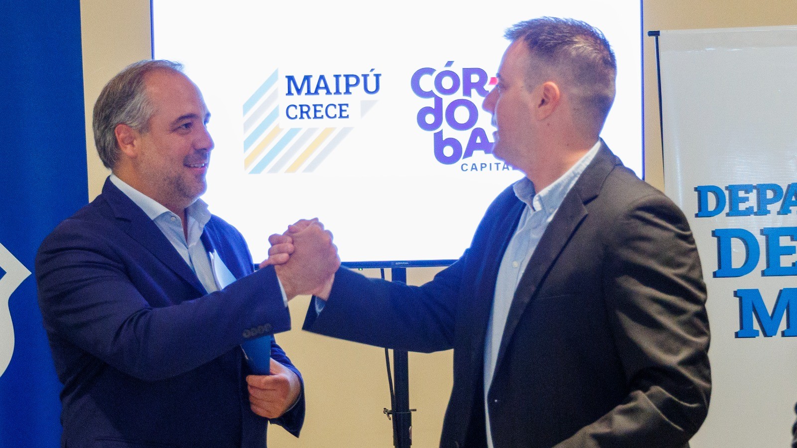 Maipú y la Ciudad de Córdoba firmaron un convenio para fortalecer la salud mental y la lucha contra las adicciones
