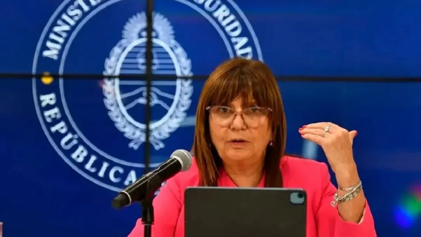 Patricia Bullrich preside ahora el Ministerio de Seguridad Nacional
